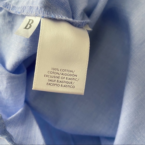 Ann Taylor Cold Shoulder Wrapped Chest Top - Picture 8 of 9